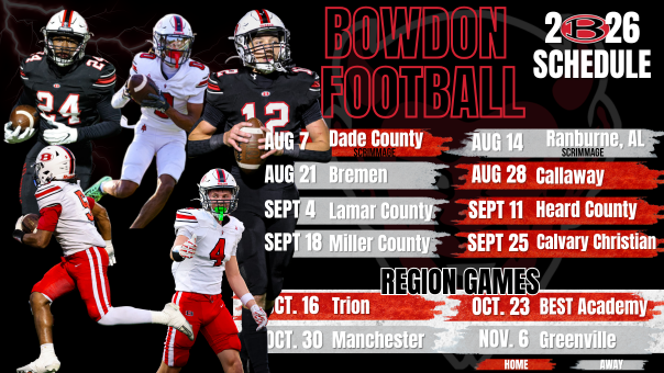 2026 Varsity Football Schedule