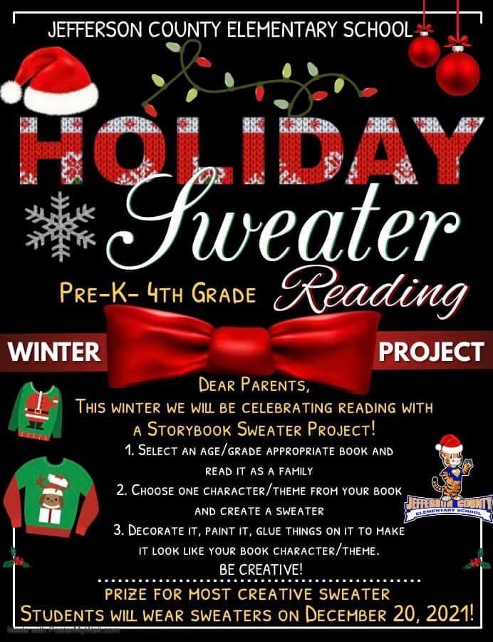 JCES Holiday Sweater Challenge