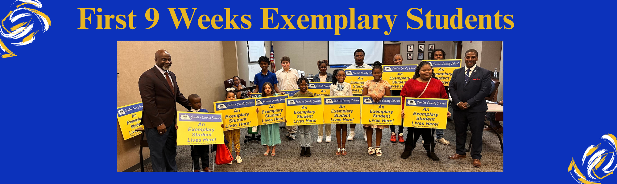 First Nine Weeks Exemplary Students
