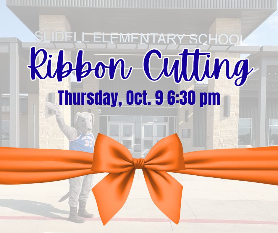 New Elementary ribbon cutting Thursday, Oct. 9 at 6:30