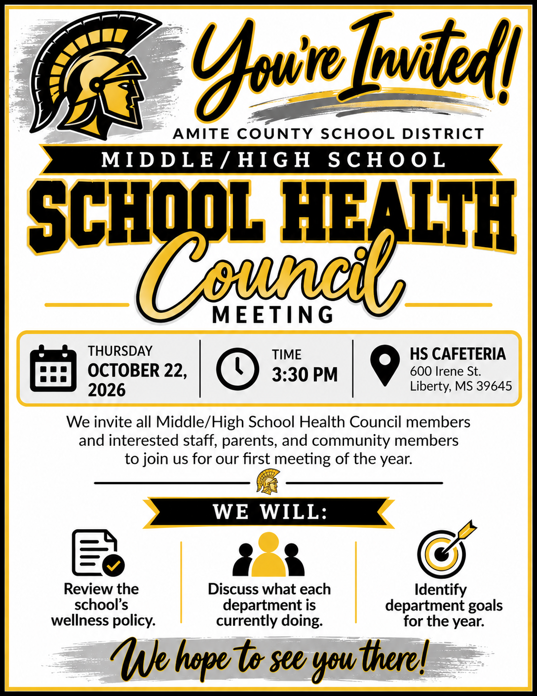 School Health Council School Health Council