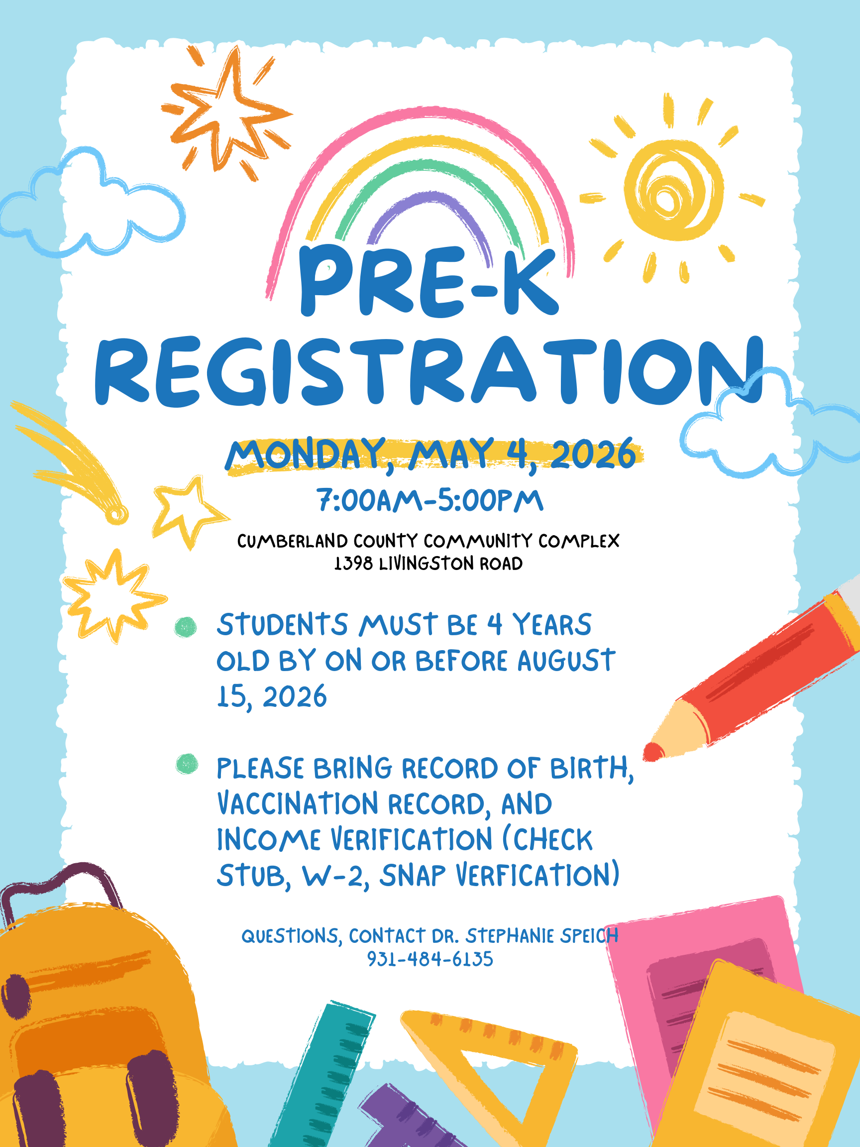 PreK Registration Day