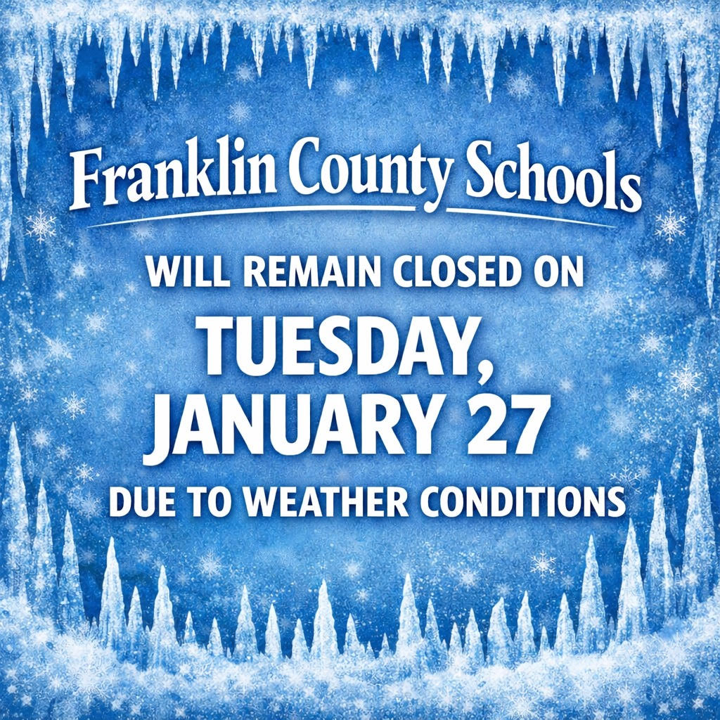 No school tuesday, january 27th