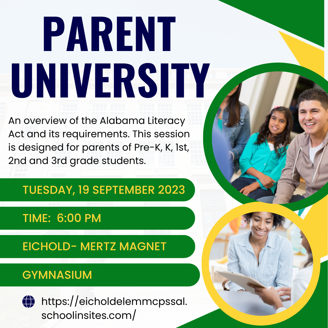 Parent University Flyer 