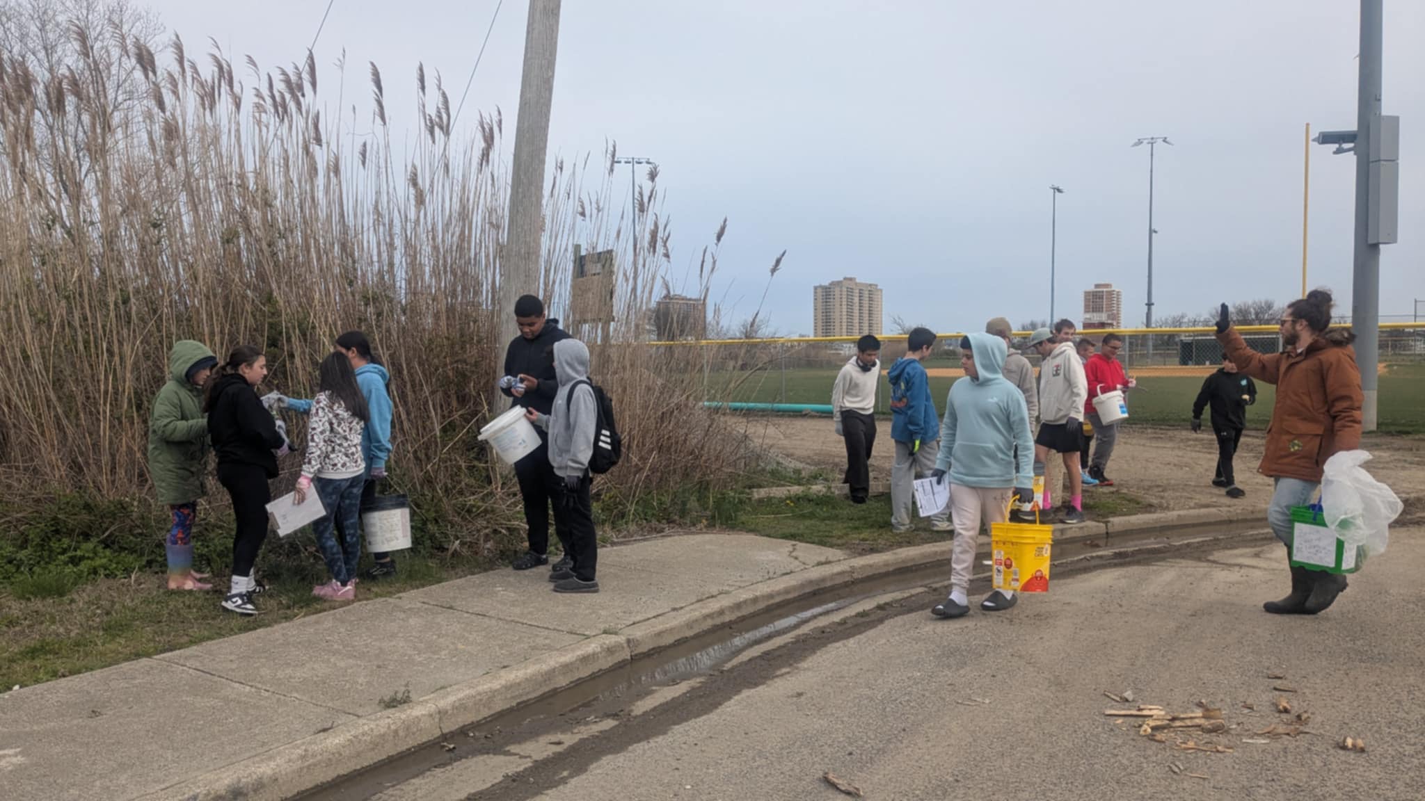 VECC Beach cleanup April 2025