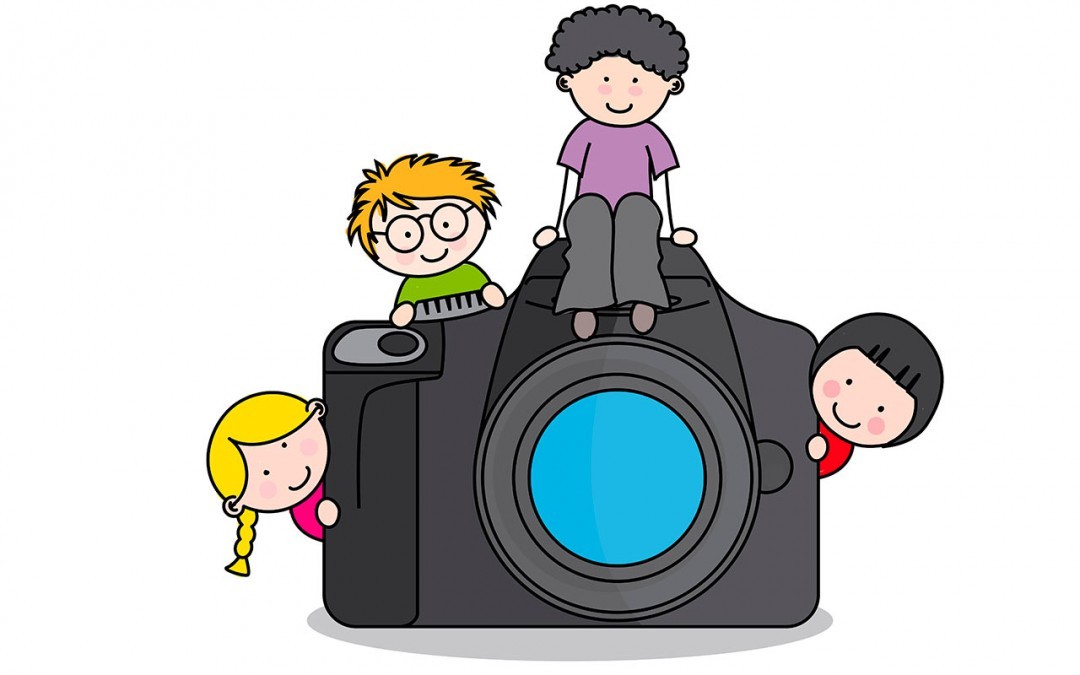 Camera with children