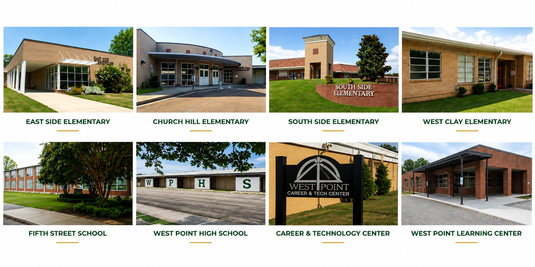 West Point consolidated school District schools