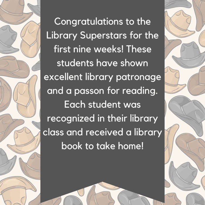 Explanation of Library Superstars