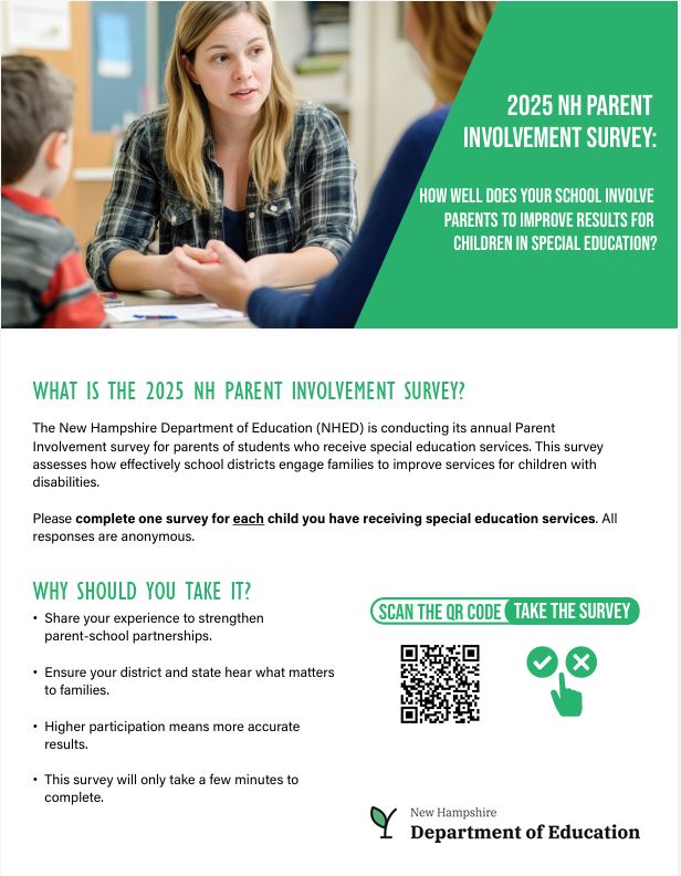 NH DOE Parent Involvement Survey