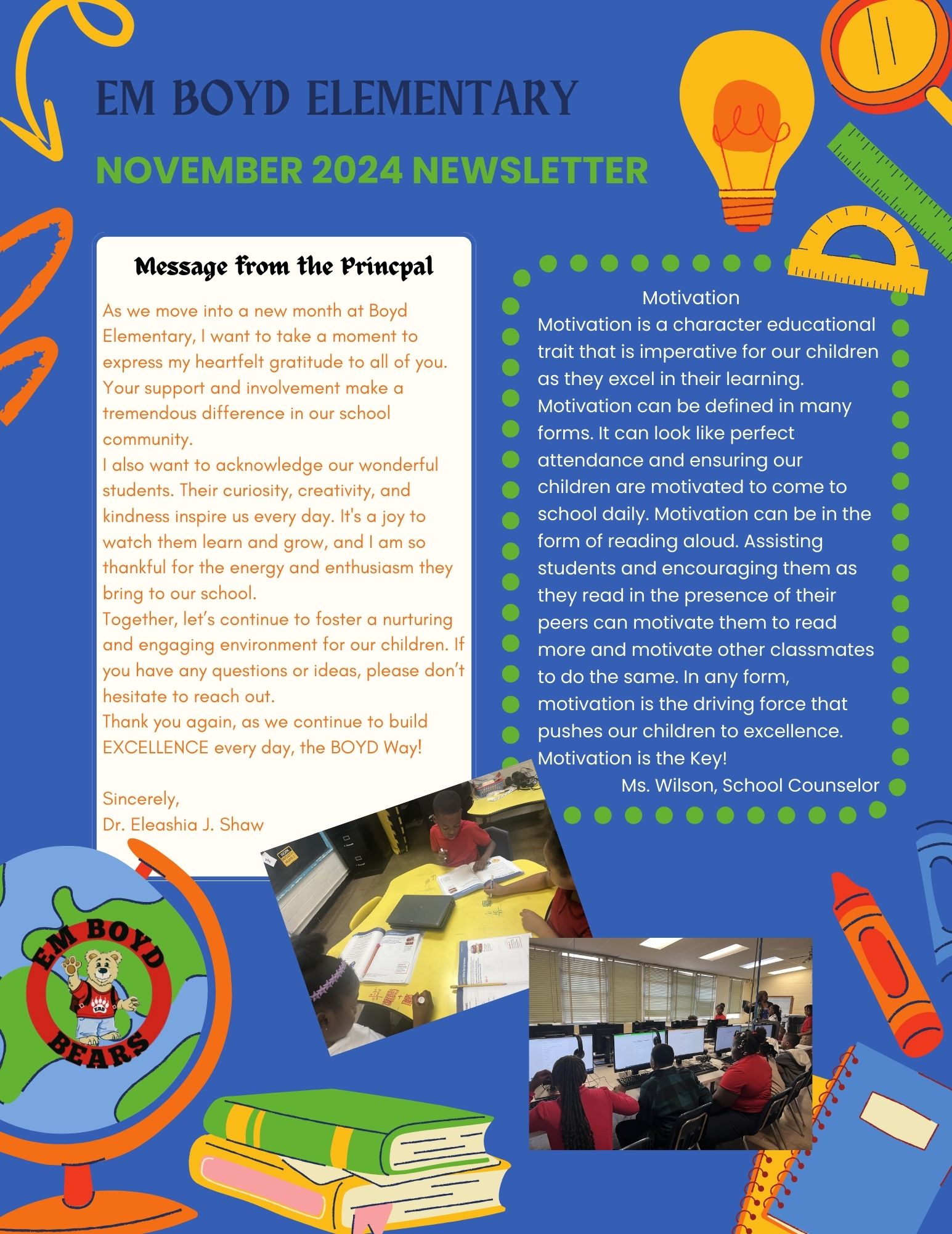 November Newsletter p.1