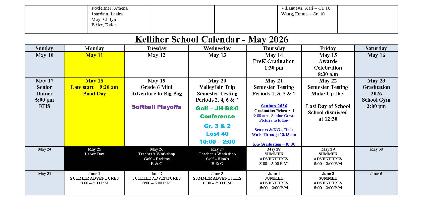 bulletin