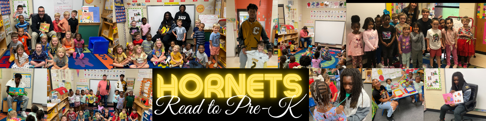 hornets read to pre-k