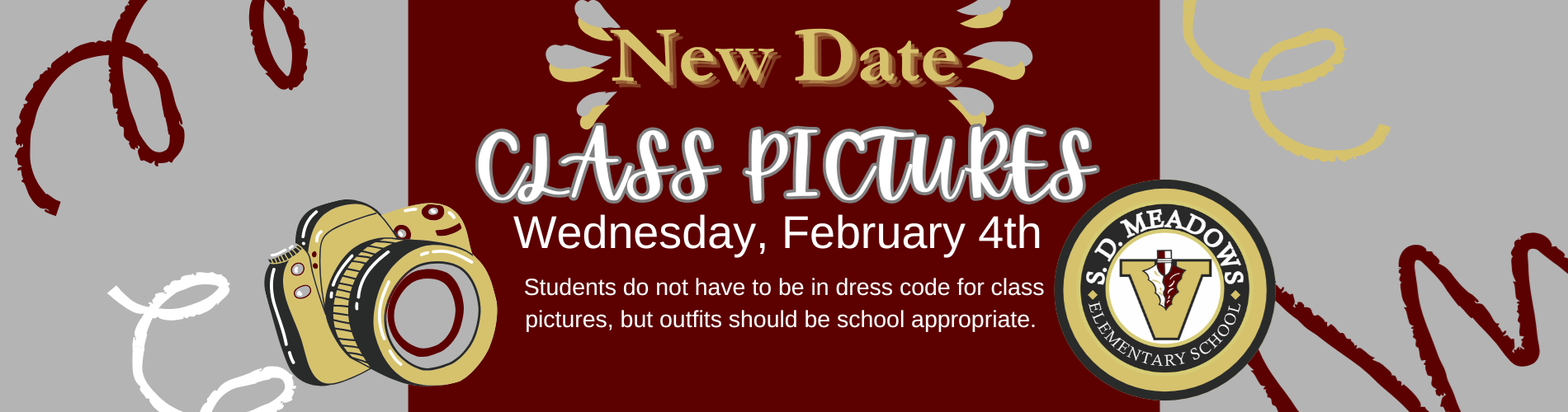 Rescheduled Class Pictures