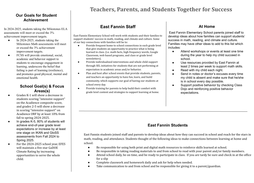 School Parent Compact page 2