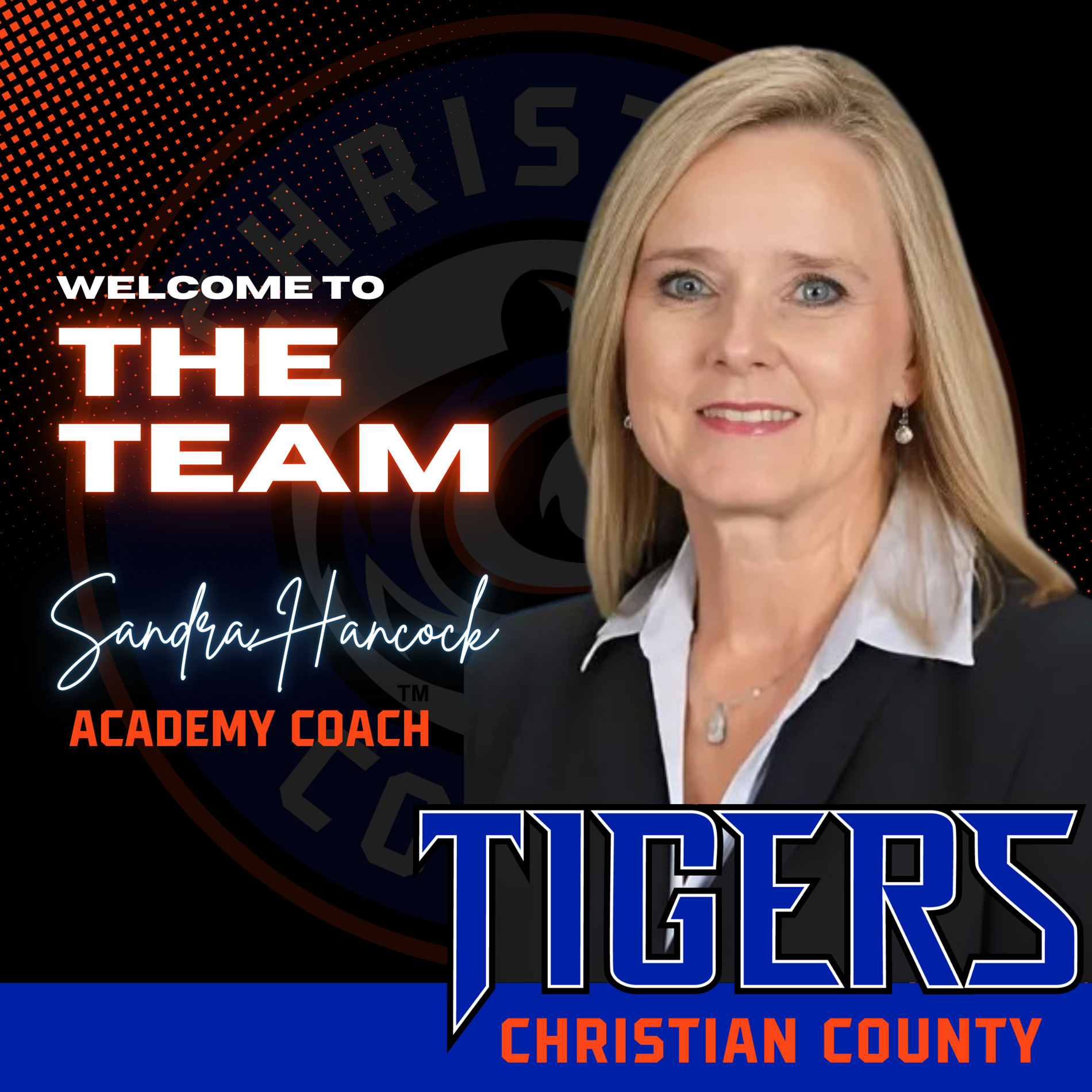 Sandra Hancock, Academy Coach Welcome