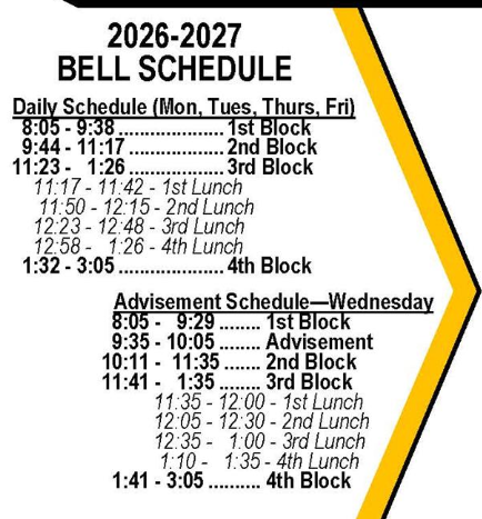 bell schedule