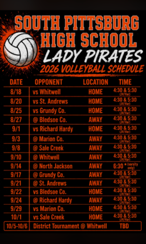volleyball schedule