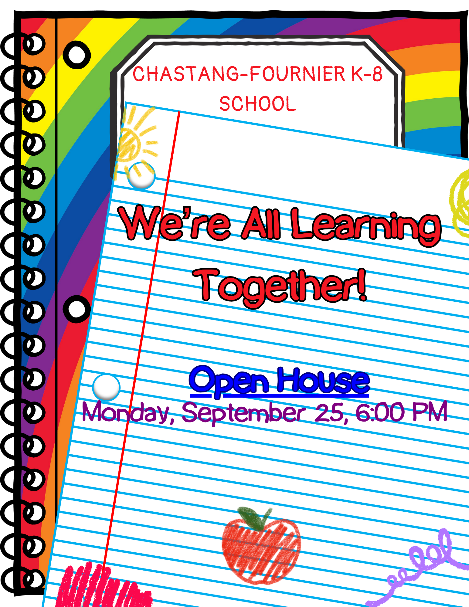Chastang-Fournier K-8 Title Open House