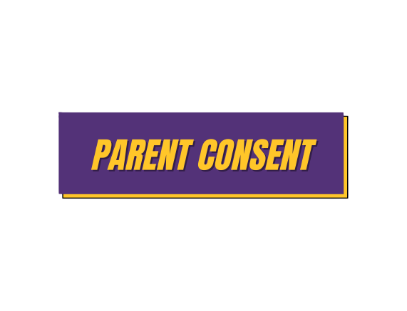 parent consent button