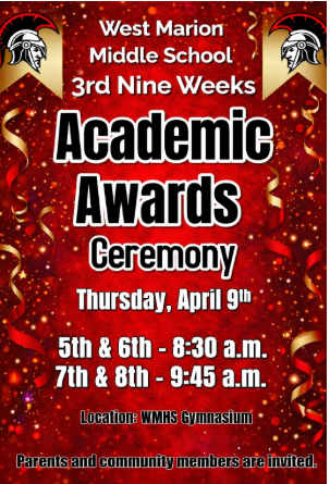 3rd 9 weeks awards day