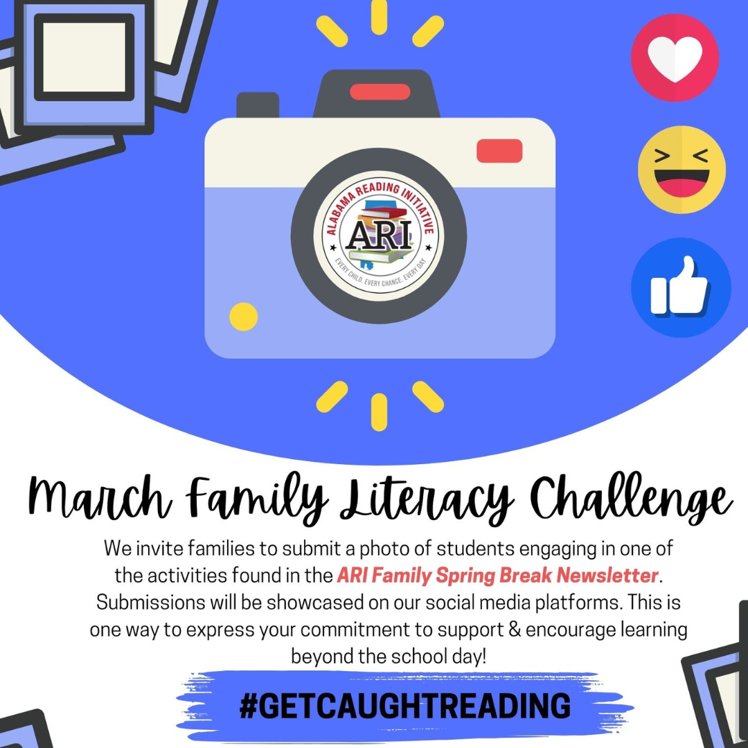 ARI Spring Break Family Reading Challenge