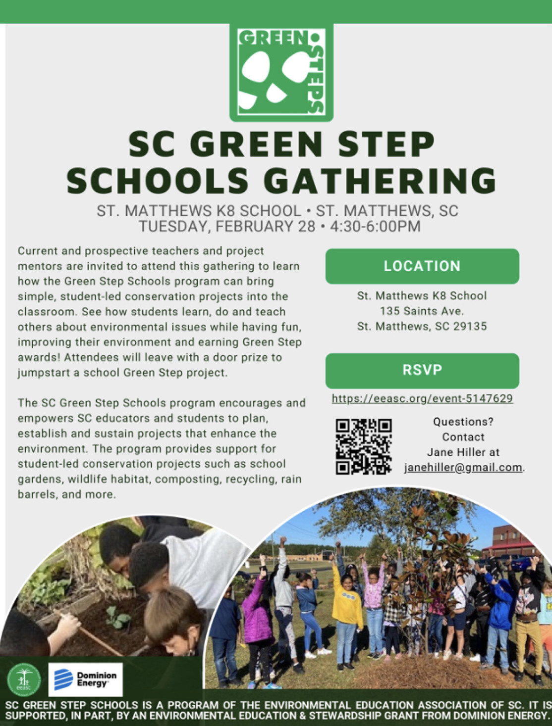 SC Green Step Schools Gathering