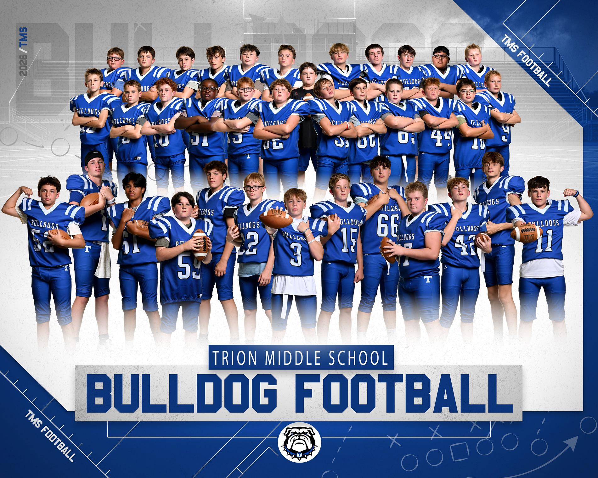 2026 TMS Boys Football Team Photo