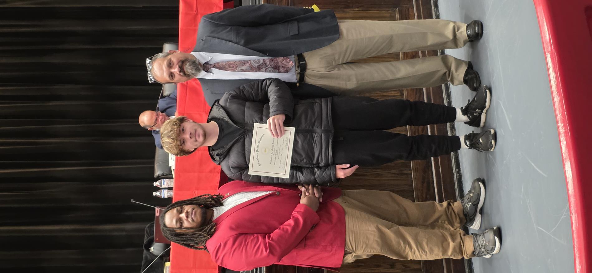 Student of the Month for October