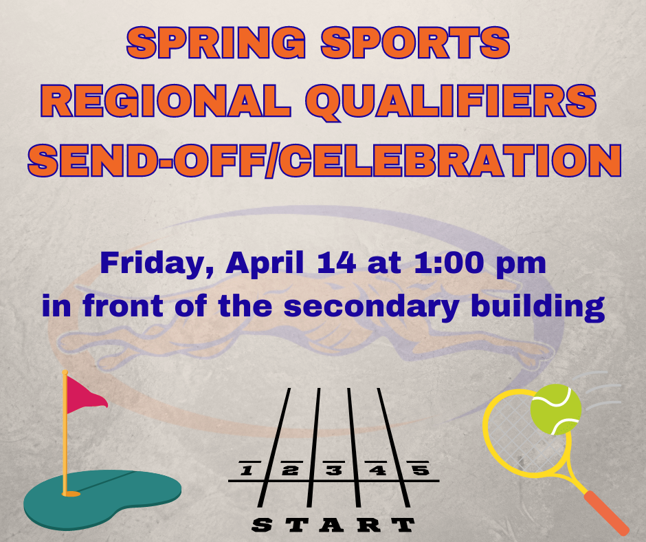 Spring sports sendoff