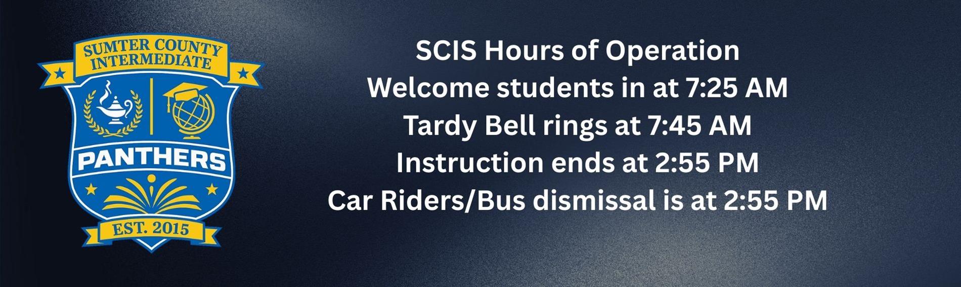 Hours of Operation Slide