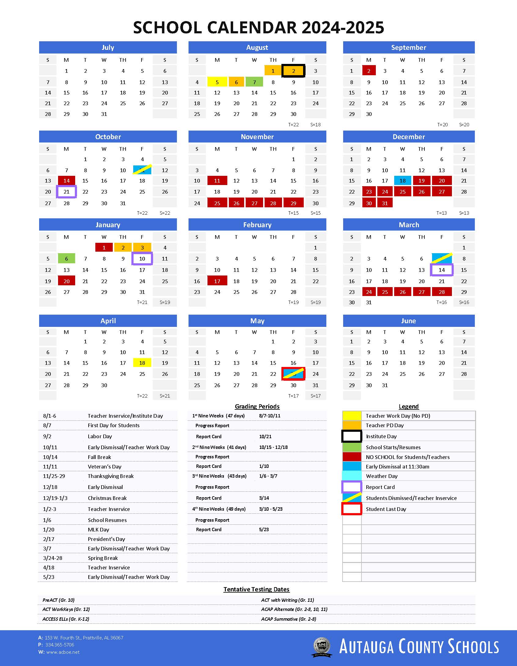Picture of 24-25 Calendar