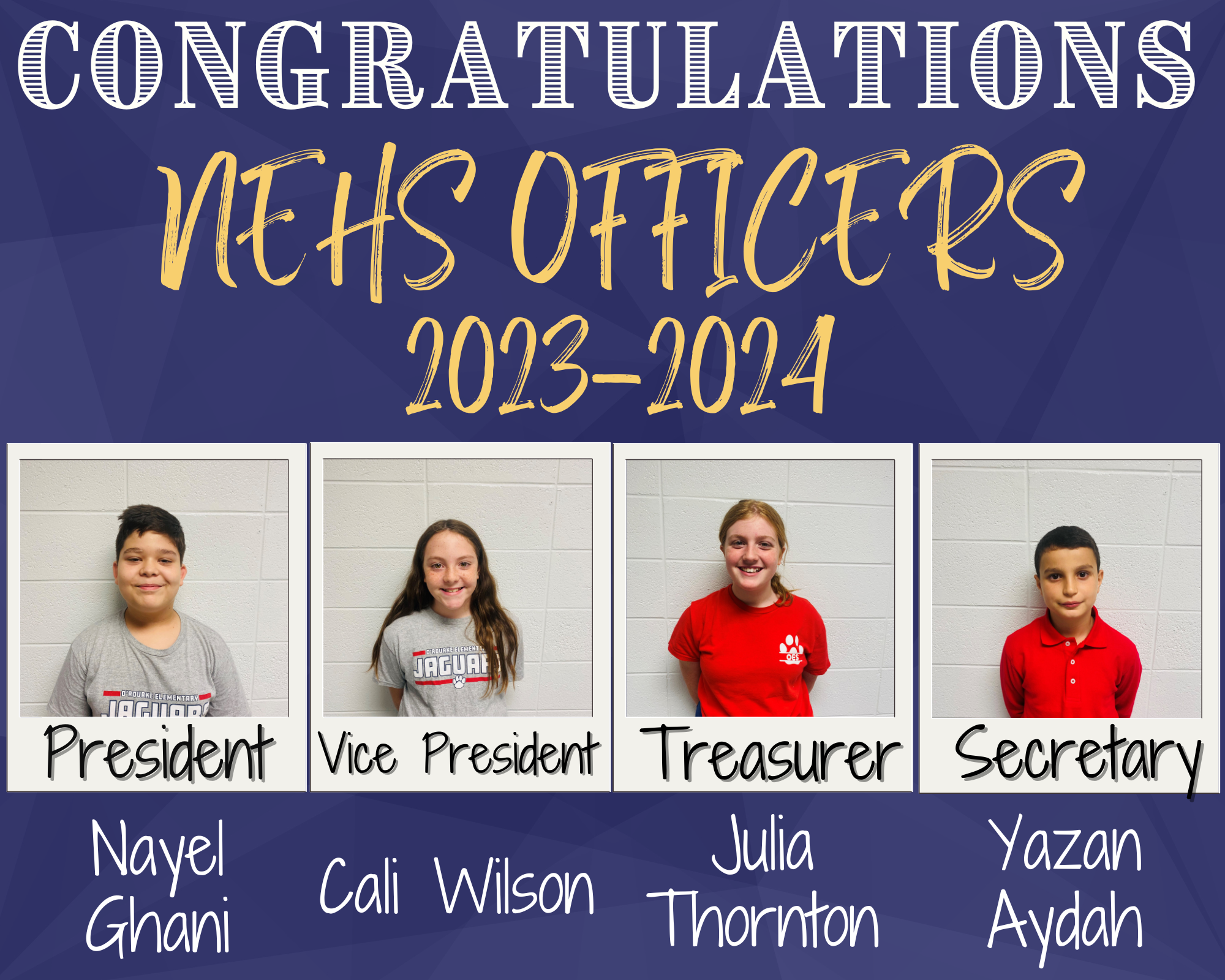 NEHS Officers