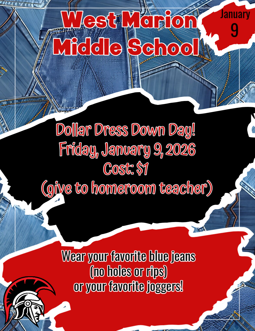 Dollar Dress Down Day January 9