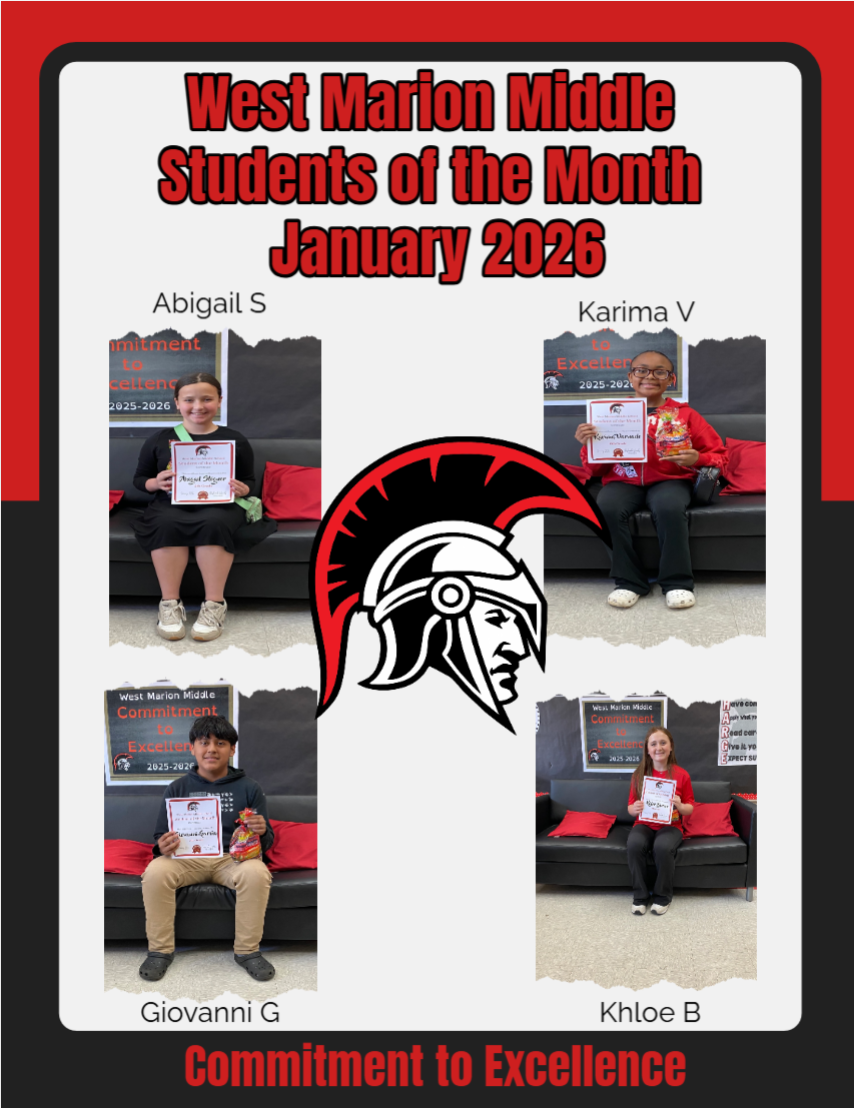 Student of the Month January