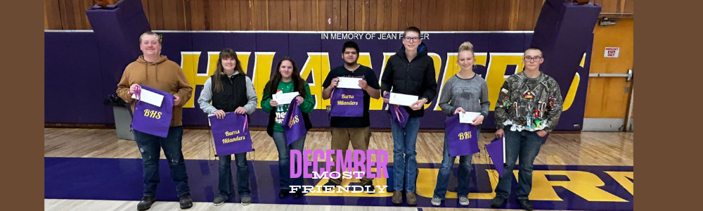 Students of the Month December