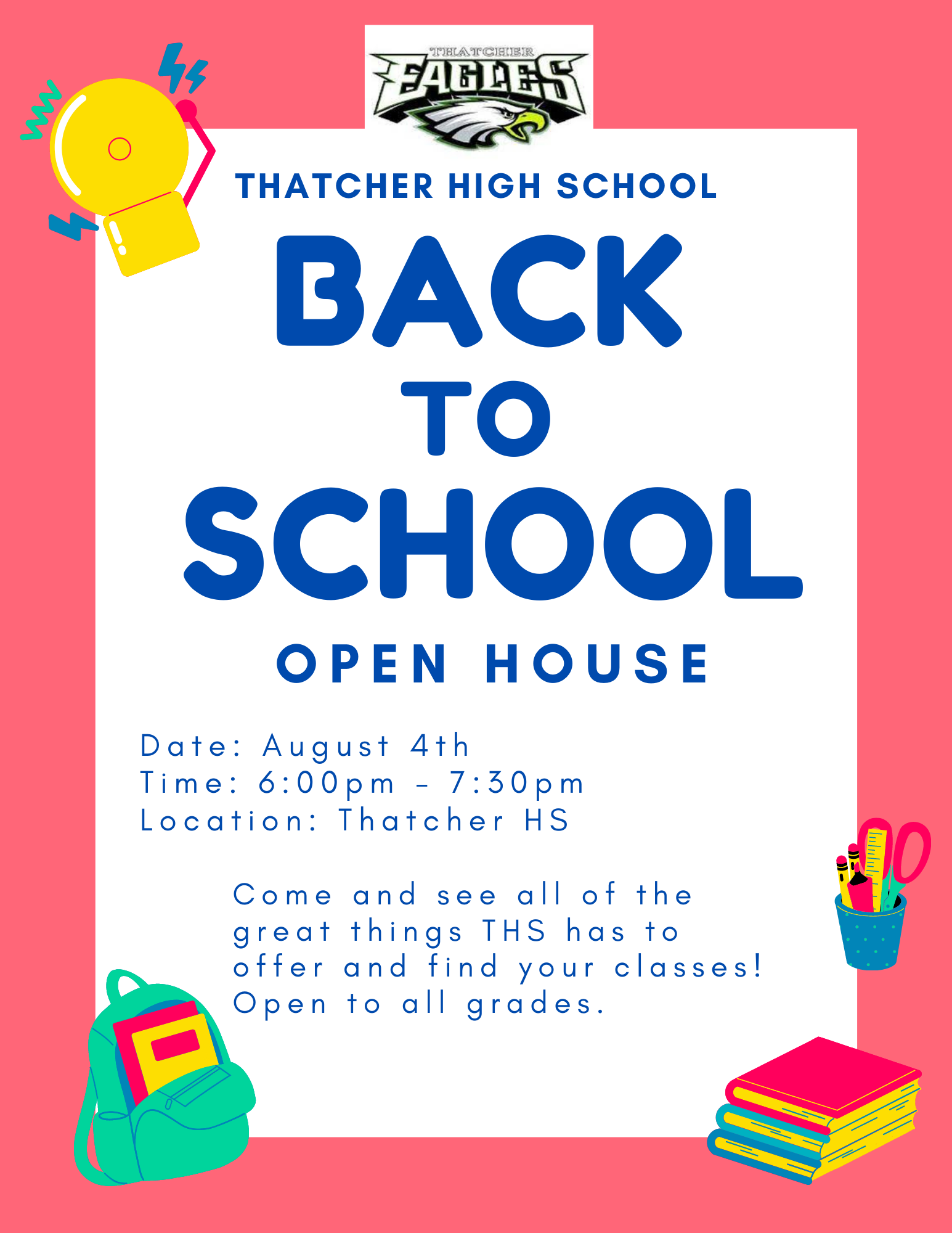 THS Back to School - Open House