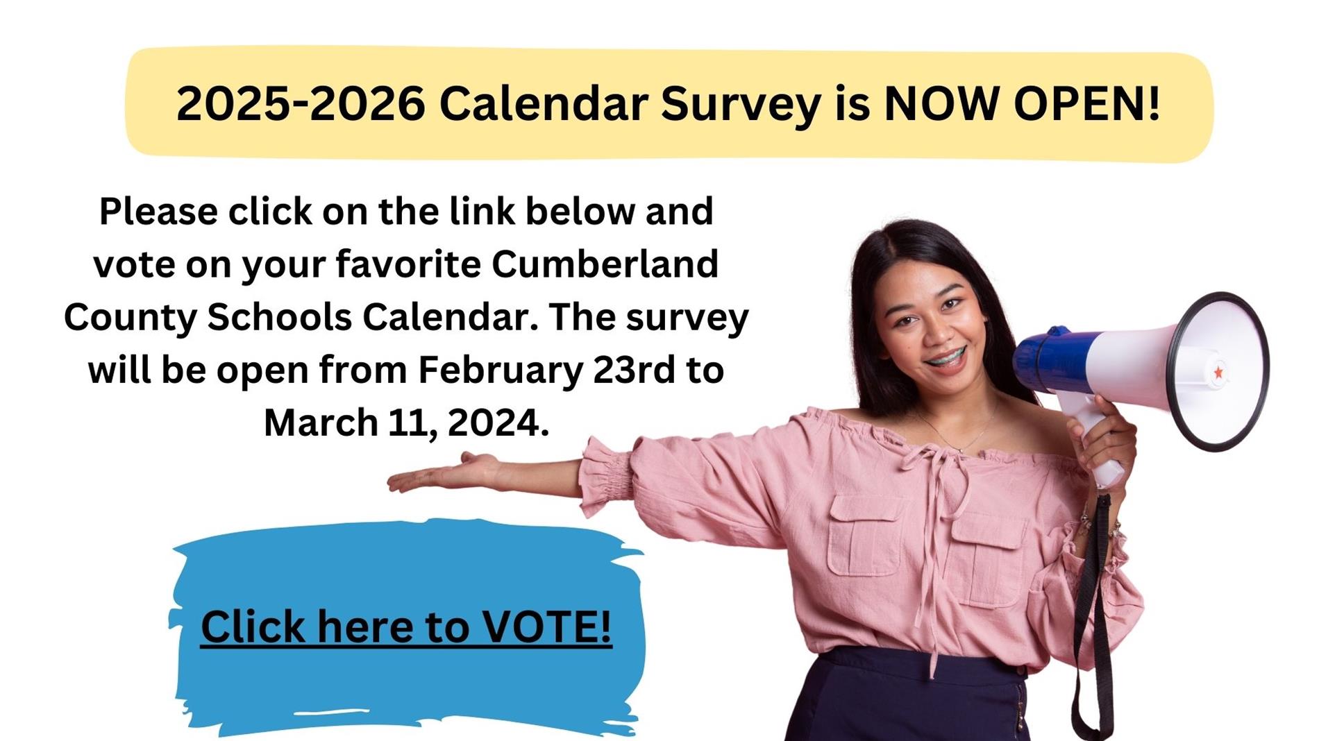2025-26 Calendar Survey Announcement