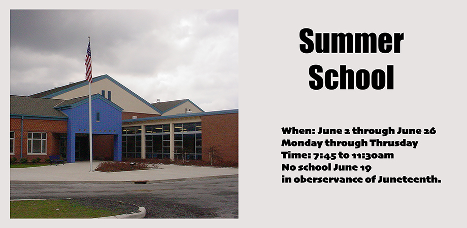 Summer school information