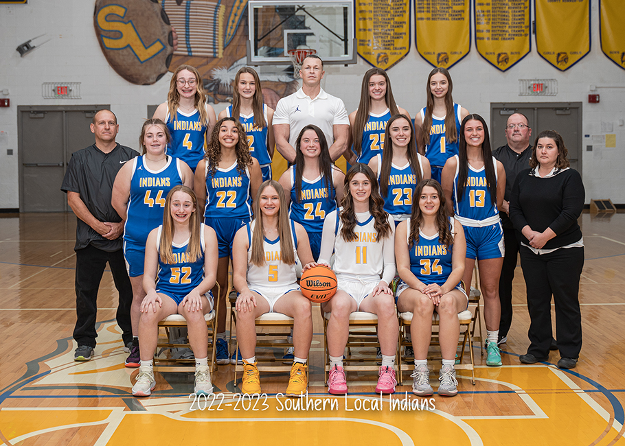 2022 -2023 Girls Basketball Team