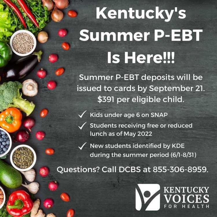 Summer PEBT funds available
