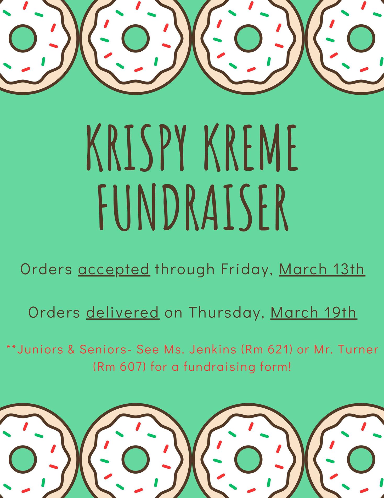 Prom 2026- KRISPY KREME FUNDRAISER