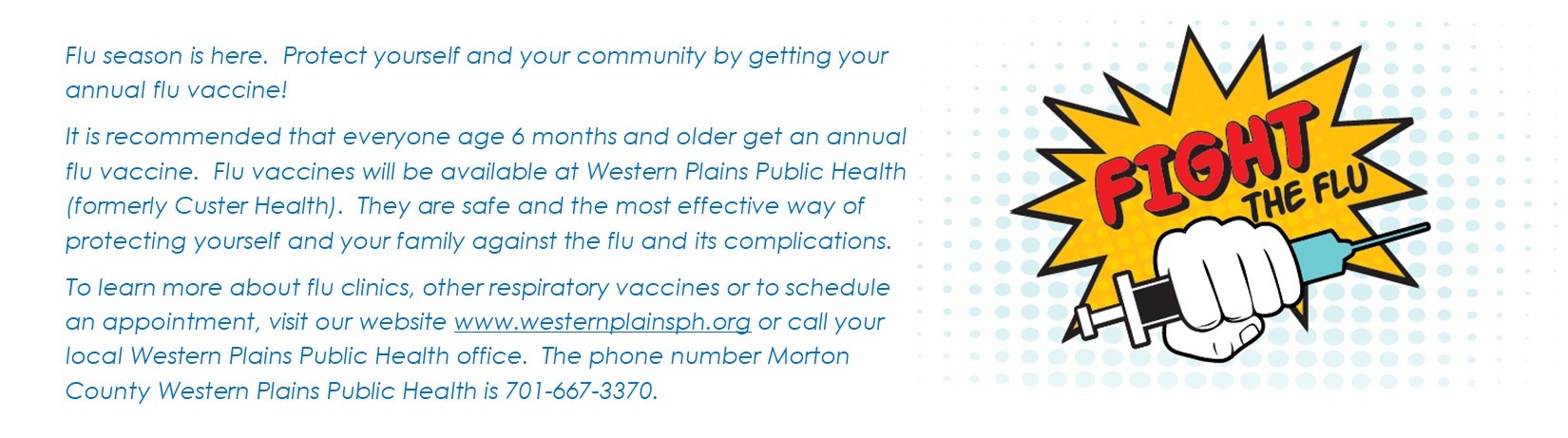 information about the flu