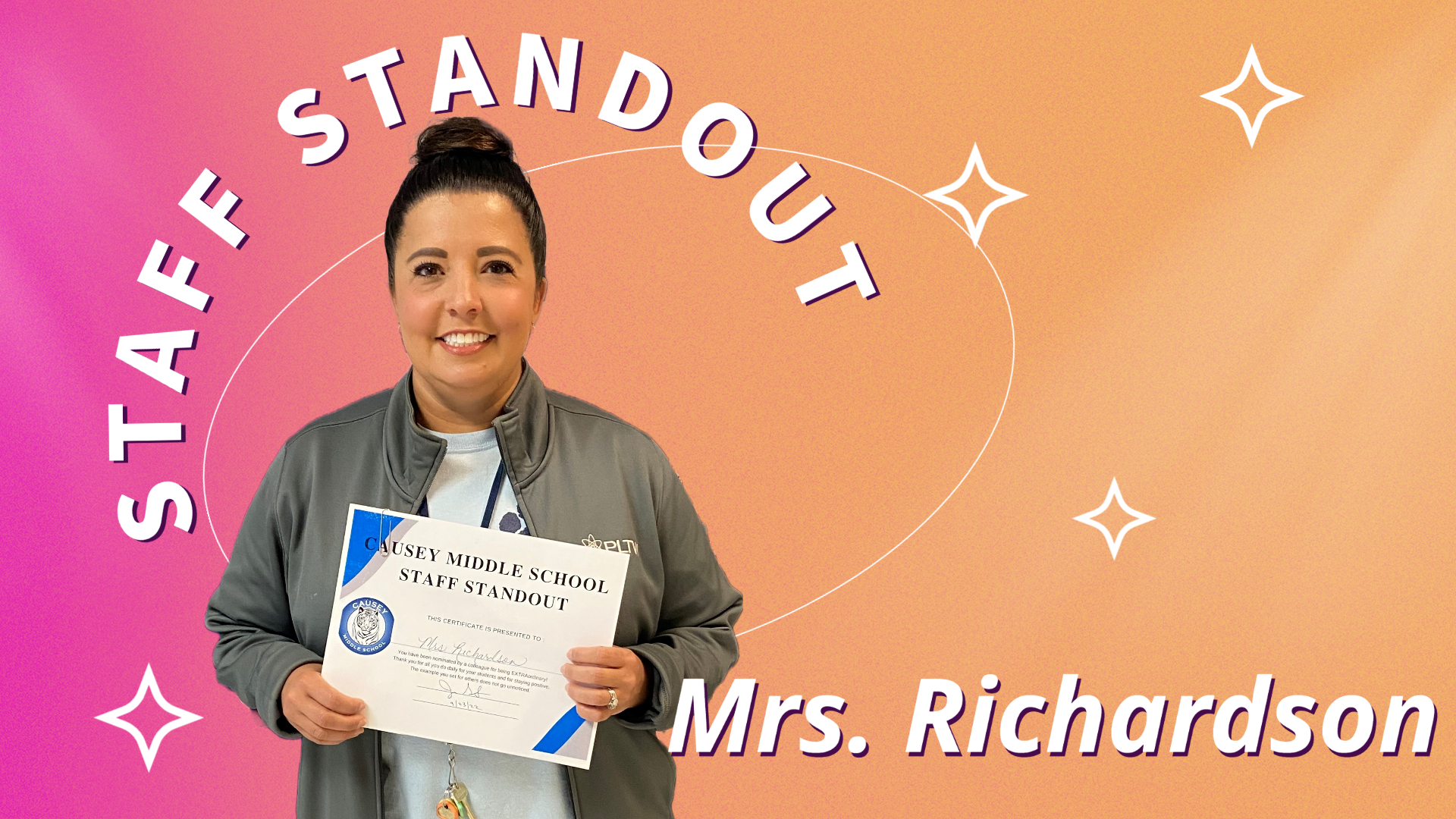 Staff Standout: Ms. Richardson