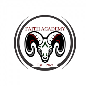 faith academy ram head logo