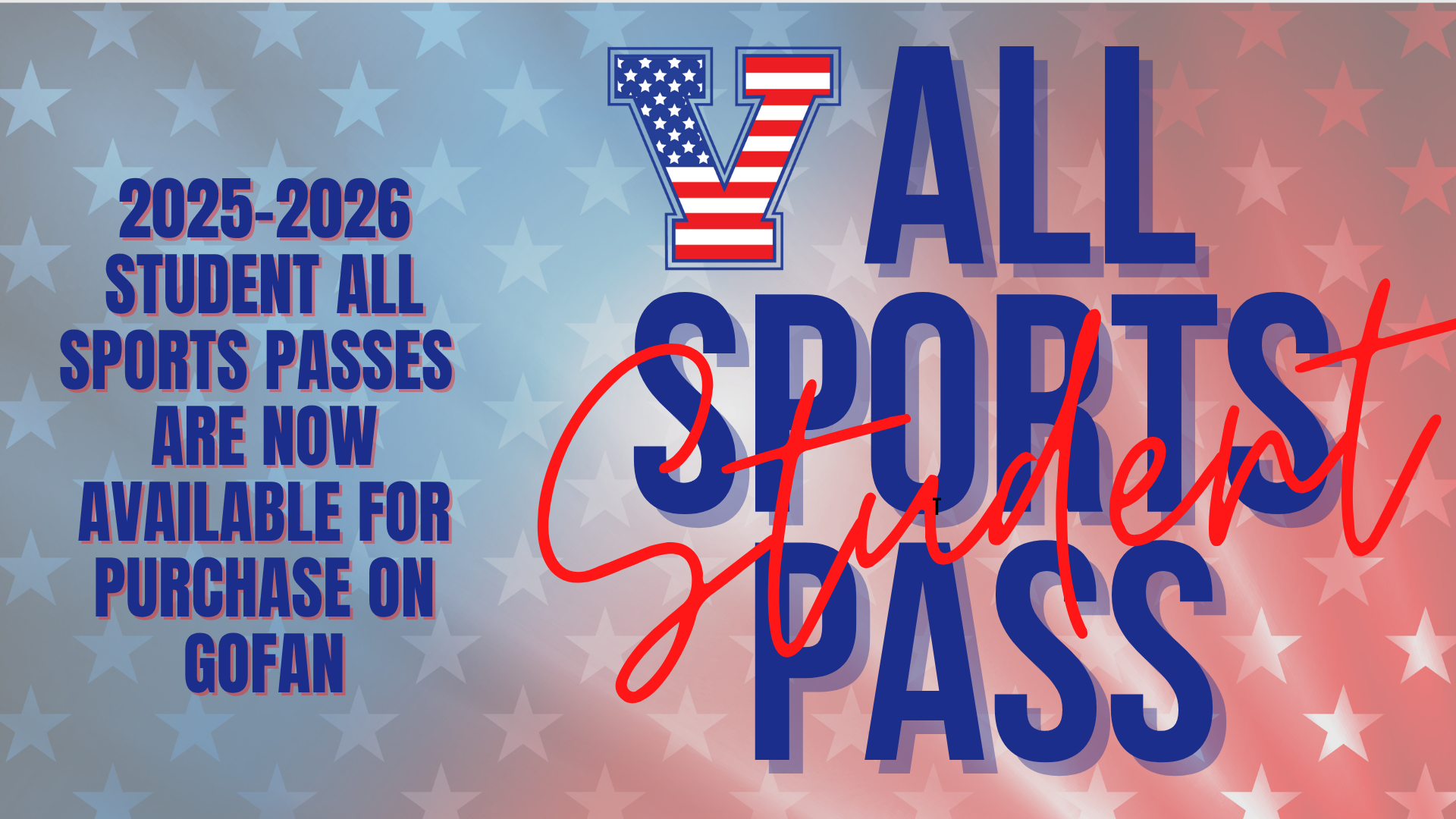 All Sports Student Pass 2025-2026