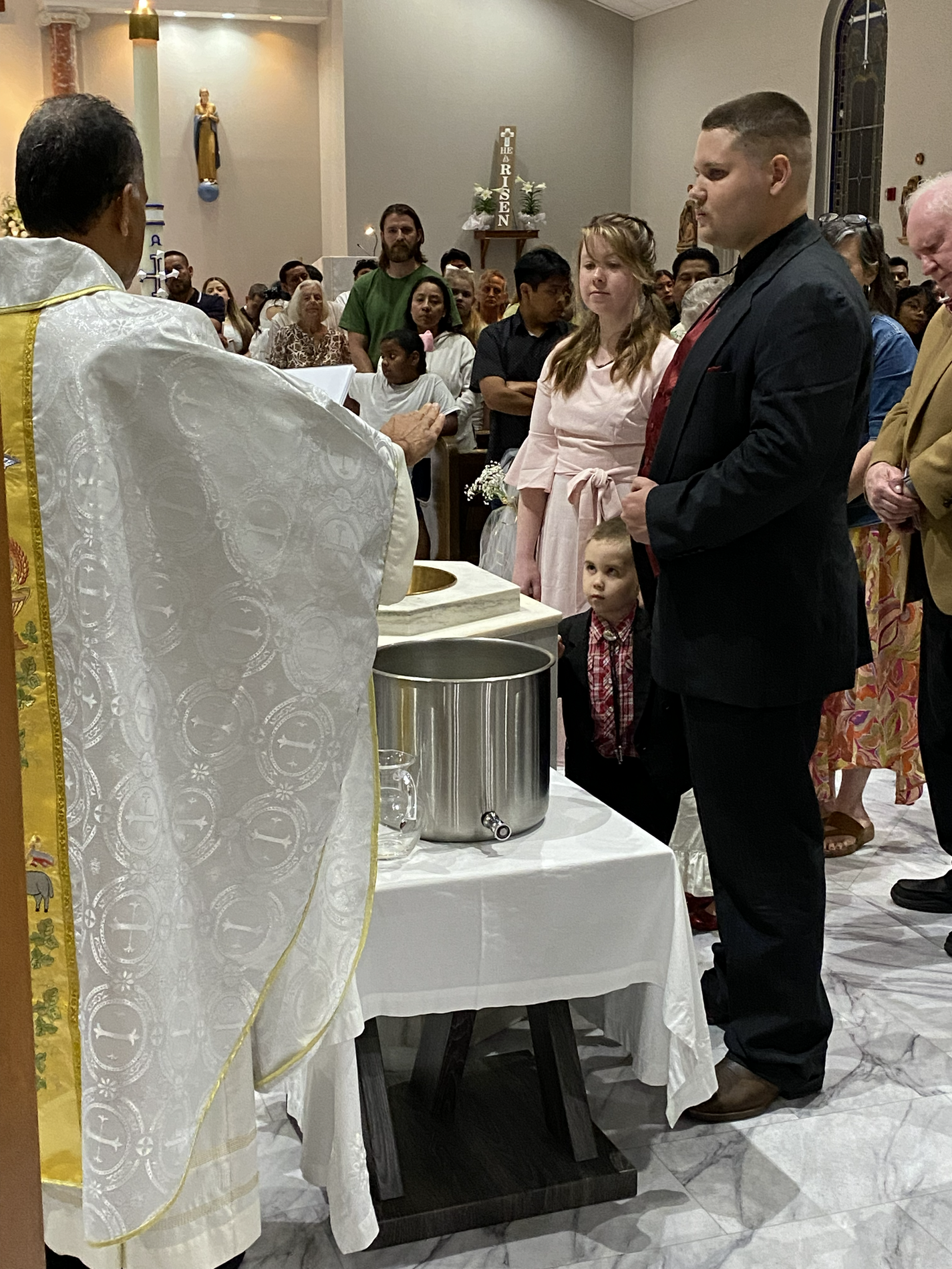 Baptismal rite