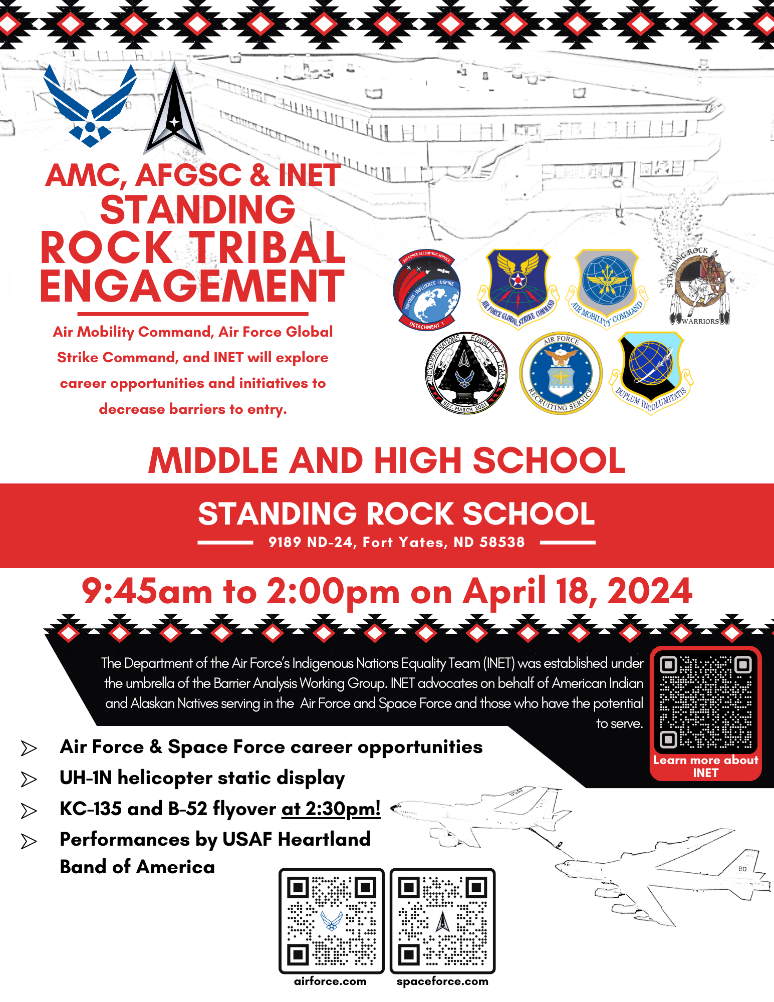 AMC, AFGSC &INET Standing Rock Tribal Engagement Flyer