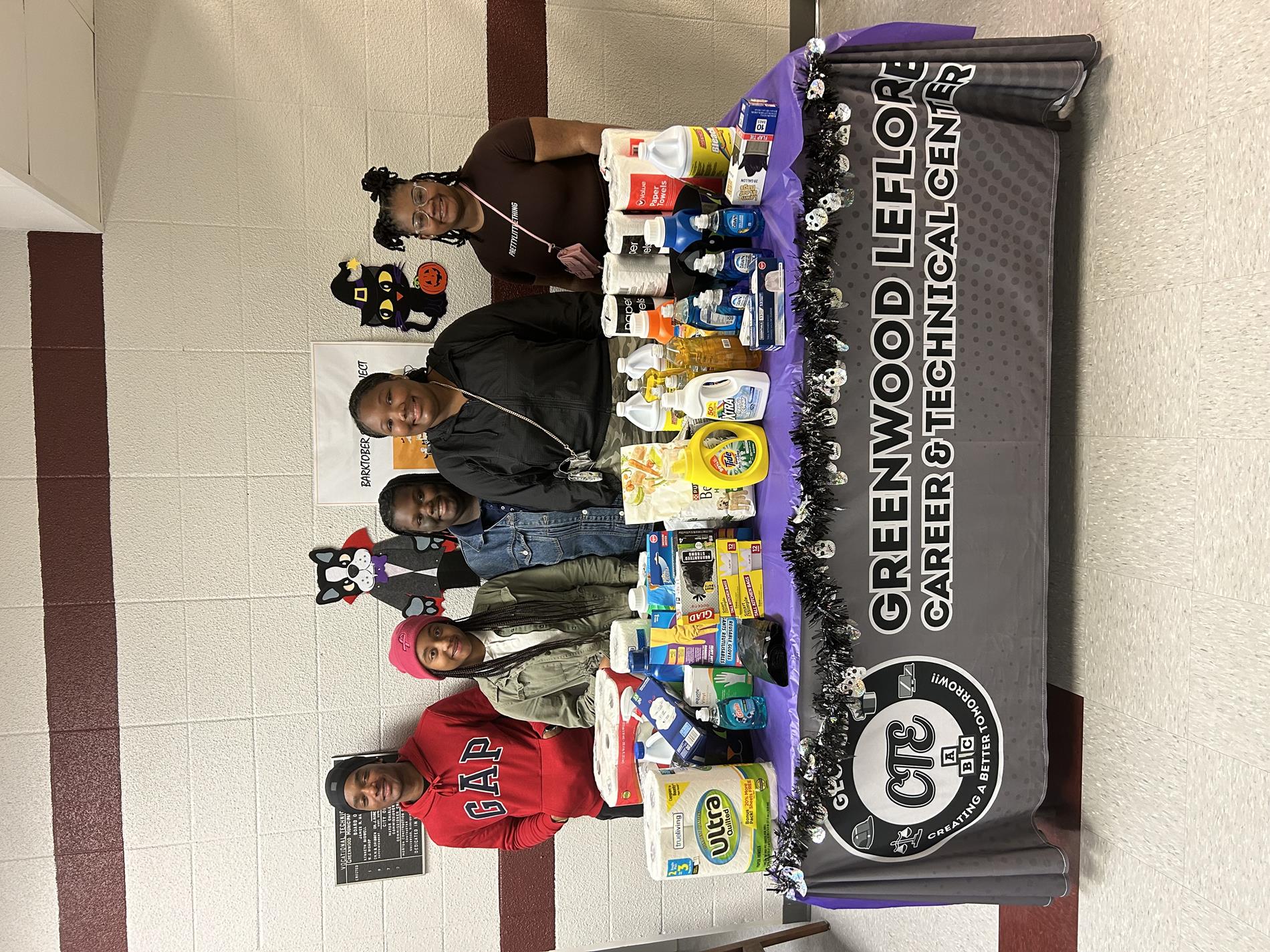 WBL hosted a Community Service Project donating items to the Leflore Humane Society.