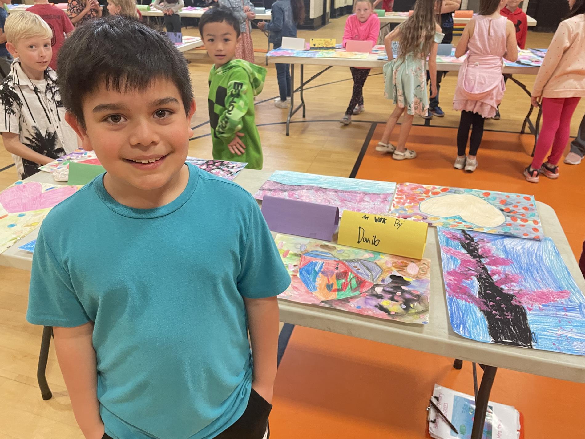 Second Grade Art Fair