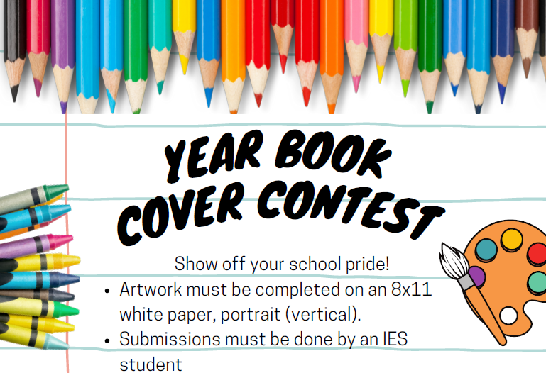 IES Yearbook Cover Contest Flyer